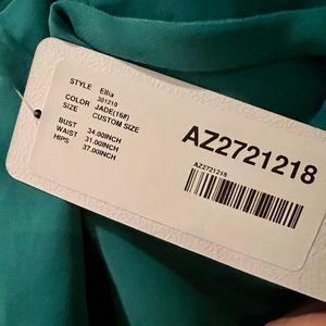 AZAZIE ELLIA Jade Bridesmaid Dress *New w/ Tags*